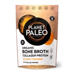 Planet Paleo Organic Golden Turmeric Bone Broth Collagen Protein - 225