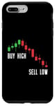 iPhone 7 Plus/8 Plus Buy High Sell Low - Crypto Trader Stock Trading Investor Case
