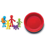 Learning Resources All About Me - Family Counters, set of 72 & LER0745 Resources Sorting Bowls (Set of 6) Classroom Supplies for Maths Learning Activities