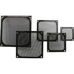 PC blæser grill filter - 140x140mm - Sort