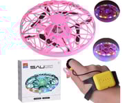 Jokomisiada Flygande Disk Drönare Med Led-Ljus Som Styrs För Hand Rc0653 Ro