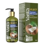 DABUR Vatika Select Coconut Milk Extract Shampoo | Nourish & Restore, 300ml