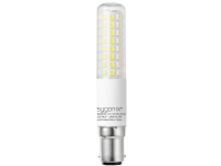 Sygonix SY-5275994 LED-lampa (RGB) EEK E (A - G) B15d Batterityp 9 W = 75 W Varmvit (Ø x H) 18 mm x 101 mm dimbar 1 st