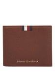 Tommy Hilfiger Leather Mini Wallet, Dark Chestnut