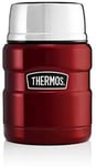 Thermos 184807 Stainless King Food Flask, Red, 470 ml