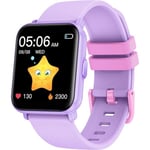 Montre Connectée Enfant Fille Garcon: Smart Watch Pour Enfants 6+ Ans Trackers D'Activité Bracelet Intelligent Avec Surveilla[J2954]