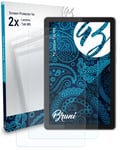 Bruni 2x Protective Film for Lenovo Tab M9 Screen Protector Screen Protection