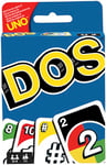 Mattel Games DOS, Uno Card Game, Mattel Games, Family card game, FRM36