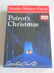 AGATHA CHRISTIE POIROT'S CHRISTMAS - 1000 PIECE JIGSAW PUZZLE - NEW & SEALED