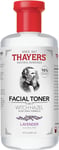 Thayers Witch Hazel Facial Gentle Lavender Toner Lotion with Organic Aloe Vera,