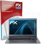 atFoliX 2x Screen Protection Film for Acer Chromebook 715 Screen Protector clear