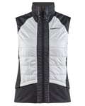 Craft Adv Storm Insulate Vest W Black/Ash (Storlek XL)