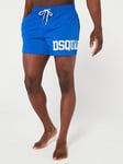 Dsquared2 Underwear Logo Swim Shorts - Blue, Blue, Size M, Men