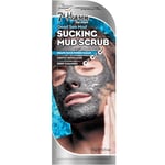 7TH HEAVEN Men's Dead Sea Sucking Deep Pores Cleansing Mud Face Scrub 15g *NEW*