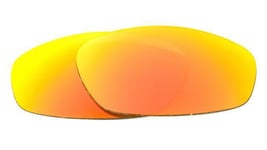NEW POLARIZED REPLACEMENT FIRE RED LENS FOR OAKLEY New WHISKER SUNGLASSES