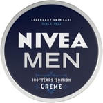 NIVEA Men Creme (75ml), Limited Edition, 100 Years, Moisturising Cream for Whol
