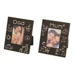 Kenro Mini Mum & Dad Photo Frame