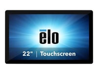 Elo I-Series 2.0 - Tout-en-un - Core i3 8100T jusqu'à - RAM 8 Go - SSD 128 Go - UHD Graphics 630 - Gigabit Ethernet - 802.11a/b/g/n/ac, Bluetooth 5.0 - Aucun SE fourni - moniteur : LED 21.5" 1920 x 1080 (Full HD) écran tactile - noir