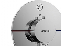 HG ShowerSelect Comfort S - termostat t indbygn.m afspær t 1 udtag Krom