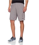 Nike M Nk Short Dri-FIT Cotton – Men's Shorts, mens, 842267, GUNSMOKE/black, XXL