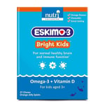 Eskimo-3 Bright Kids - 27 Chewable Orange Jelly Splats