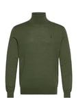 Polo Ralph Lauren Washable Wool Turtleneck Sweater Grön