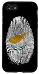 iPhone SE (2020) / 7 / 8 Cyprus Flag Fingerprint It is in my DNA Gift for Cypriots Case