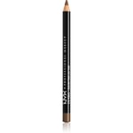 NYX Professional Makeup Eye and Eyebrow Pencil precise eye pencil shade 914 Medium Brown 1.2 g