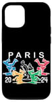 Coque pour iPhone 14 Pro Paris France Breakdance
