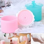Facial Cleanser Foam Maker Cup Manual Bubble Foamer Makeup Beaut White