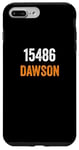 Coque pour iPhone 7 Plus/8 Plus 15486 Dawson Code postal Déplacement vers 15486 Dawson