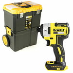 Dewalt DCF887 18V Brushless Impact Driver + Heavy Duty Rolling Storage Toolbox