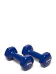 Spri Dumbbell Vinyl 2,3Kg/5Lb Pair Sport Sports Equipment Workout Equipment Gym Weights Blue Spri