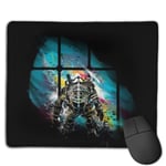 Bioshock Mr Bubbles Big Daddy Customized Designs Non-Slip Rubber Base Gaming Mouse Pads for Mac,22cm×18cm， Pc, Computers. Ideal for Working Or Game