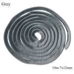 5/10m Sealing Strip Door And Window Seal Self Adhesive Grey 10m-7x12mm