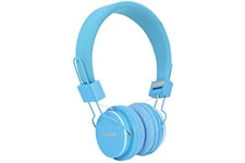 AV:Link | Children's Educational Headphones with in-line Microphone | Blue