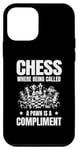 Coque pour iPhone 12 mini CHESS PLAYER