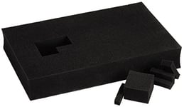 Einhell Perforated Grid Foam for E-Case Tool Boxes - 1x Pre-Punched Perforated Foam Accessory for The Safe Storage of Power Tools