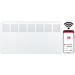 Smart App Wifi Electric Panel Heater with 24/7 Timer IP24 Rated 2kW