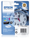 Original Epson 27 Series Colour Alarm Clock Multipack Ink for WorkForce Printers
