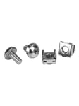 StarTech.com M6 Rack Screws and M6 Cage Nuts - M6 Nuts and Screws - 20 Pack - rack screws and nuts
