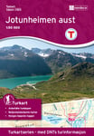 Nordeca Jotunheimen Aust DNT 1:50 000 turkart 2503 2018