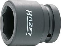 Hazet 1100S-36 Douille à chocs/carré creux 25 mm/profil à 6 pans extérieurs Taille 36 longueur  67 mm