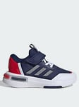 adidas Marvel's Captain America Racer Shoes Kids, Blue, Size 13.5 Younger