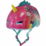 Raskullz Child Helmet Lil Unicorn Horn Toddlers Safety 48-52cm Pink C-Preme