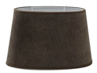 Matrix Oval Lampskärm 20cm Marron
