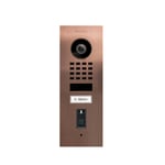 Doorbird D1101FV  Video ringeklokke med fingeravtrykk sensor (Modell: Innfelt, Farge: Bronze-finish)