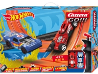 Carrera GO!!! Hot Wheels 4.9, Racingkjøretøy og banesett, 6 år, Flerfarget
