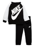 Nike Infant Boys Futura Crew And Jogger Set - Black, Black, Size 24 Months