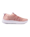 Falcon Womens Sarah Trainers - Pink - Size UK 3